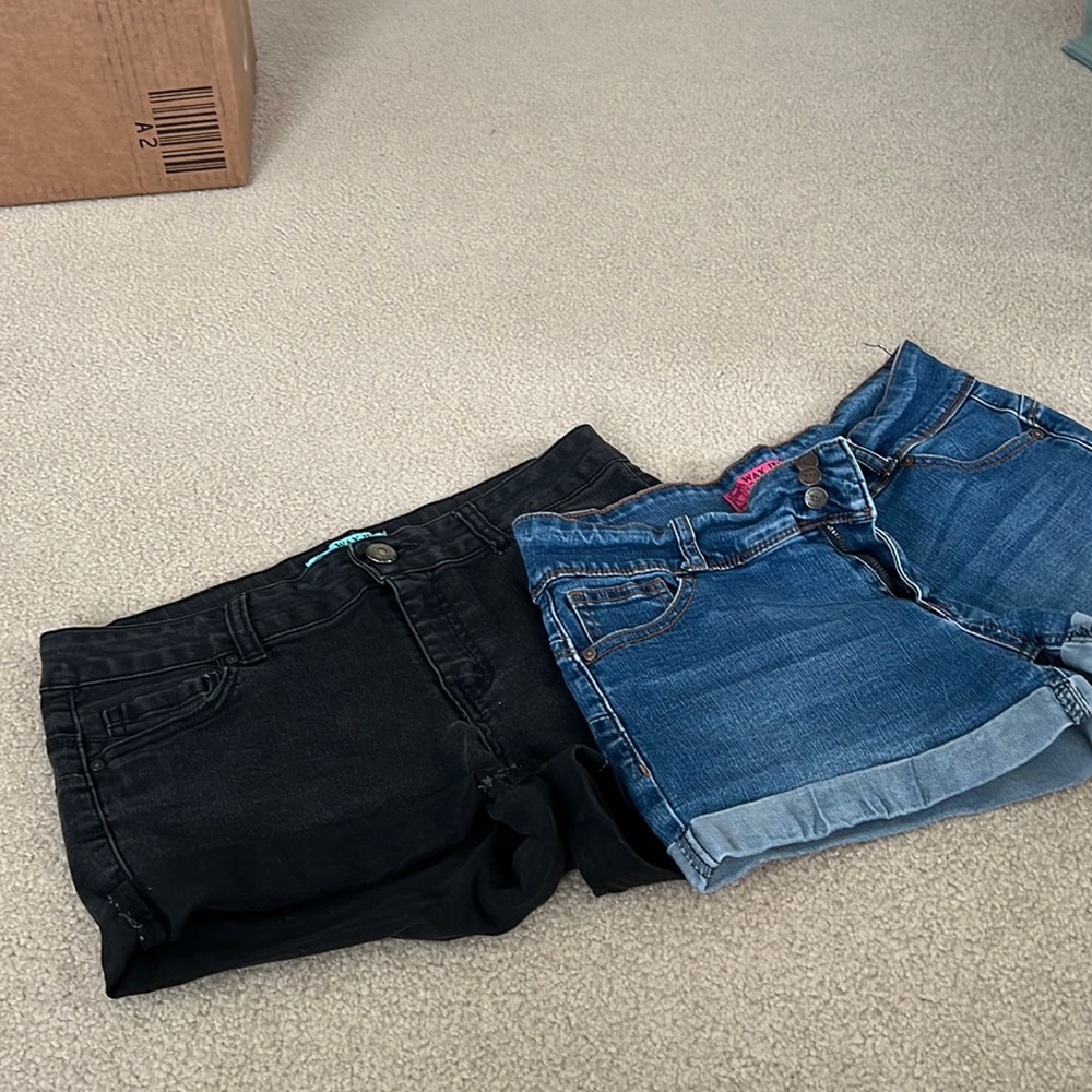 Pack of 2 jean shorts